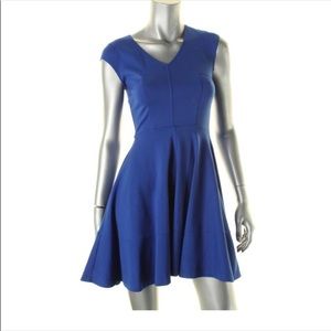 Blue cocktail dress